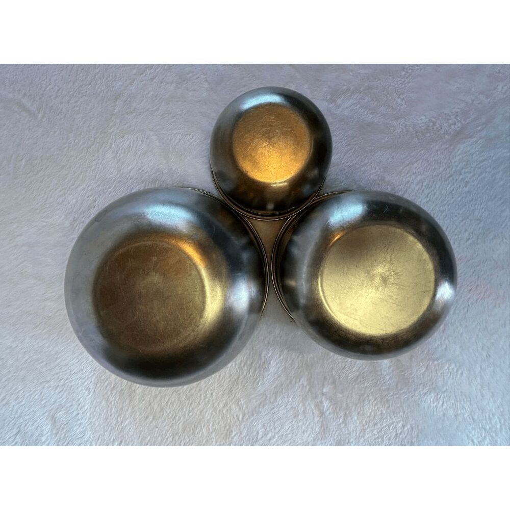 Three Metal Nesting Bowl Set, Kitchen, Cooking/Baking Set - Picture 5 of 8